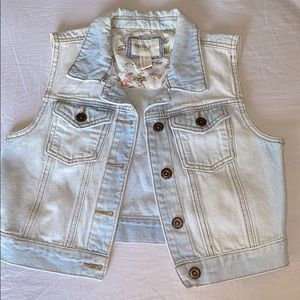 Denim vest